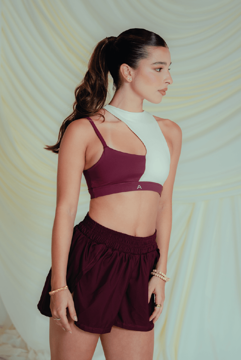 Cerise Creams Sand Runner Top