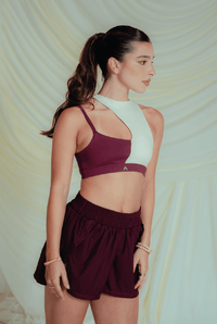 Cerise Creams Sand Runner Top