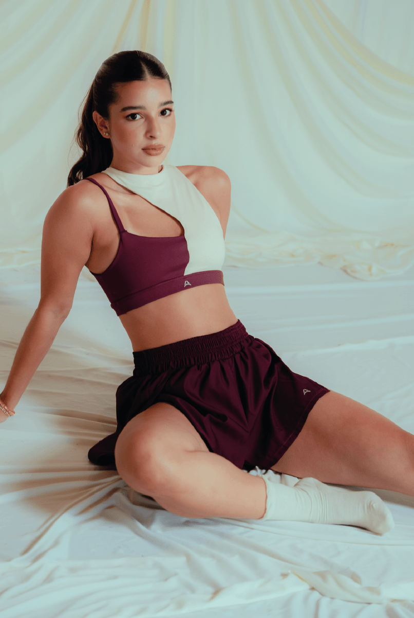 Cerise Creams Sand Runner Short