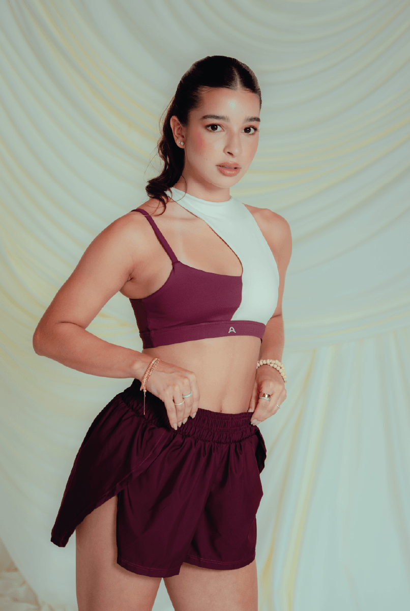 Cerise Creams Sand Runner Top
