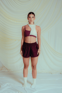 Cerise Creams Sand Runner Top