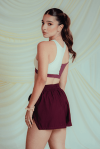 Cerise Creams Sand Runner Top