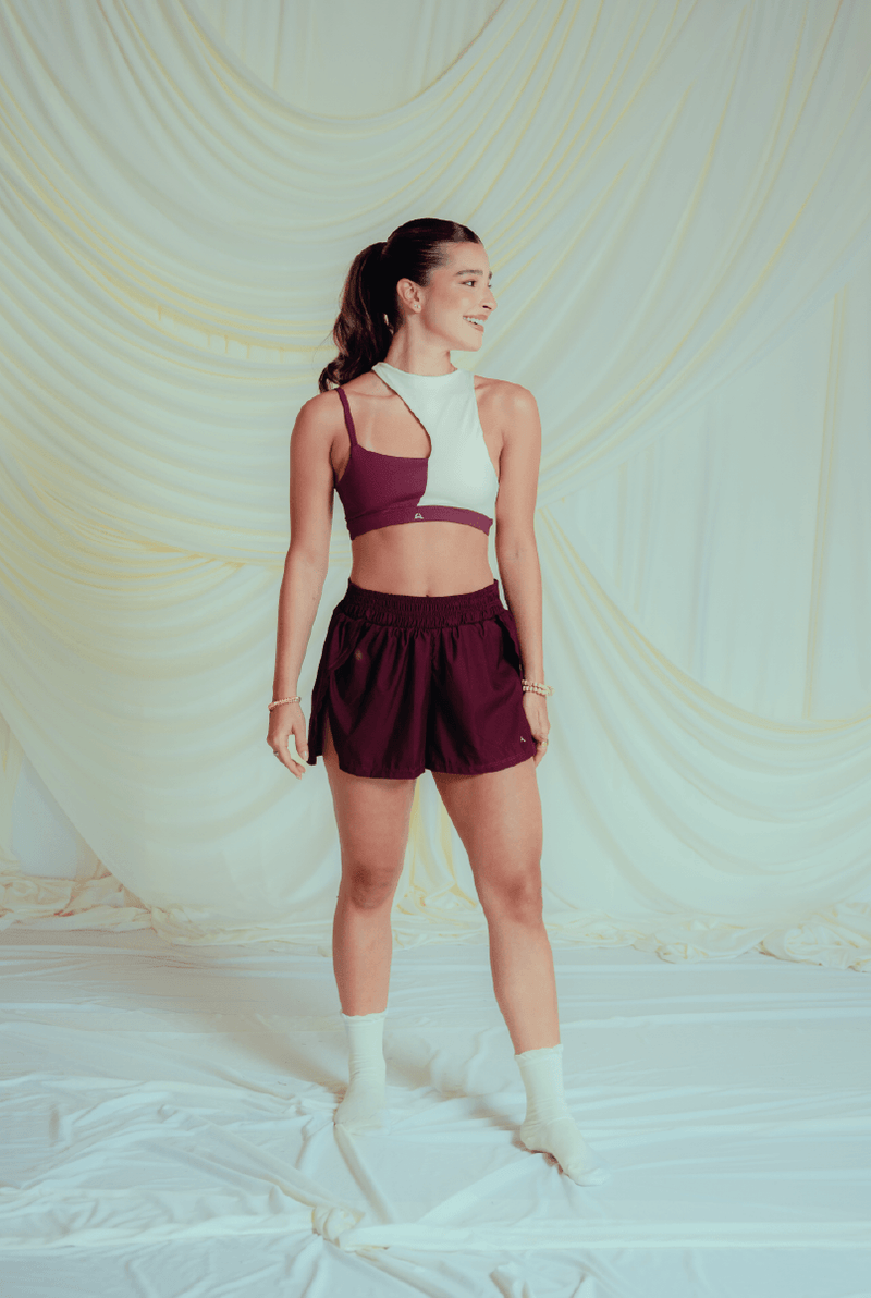 Cerise Creams Sand Runner Top